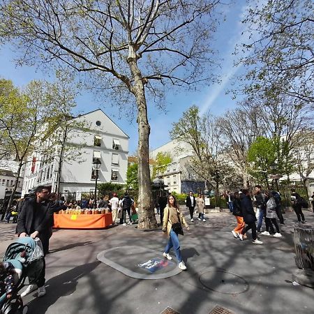 Apartament Studio Equipe Metro Abbesses A Montmartre Paryż Zewnętrze zdjęcie